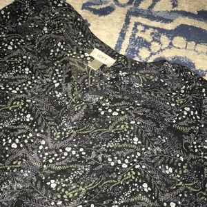Ann Taylor LOFT floral blouse